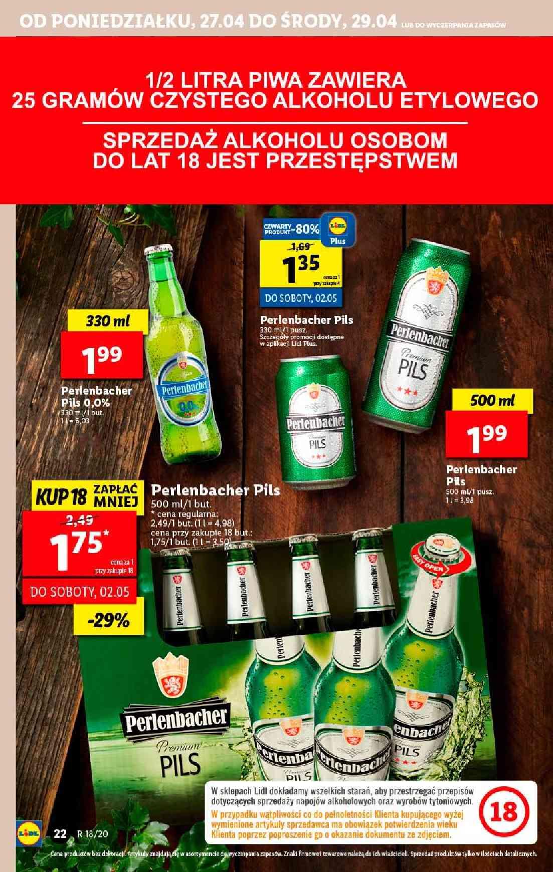 Gazetka promocyjna Lidl do 29/04/2020 str.22