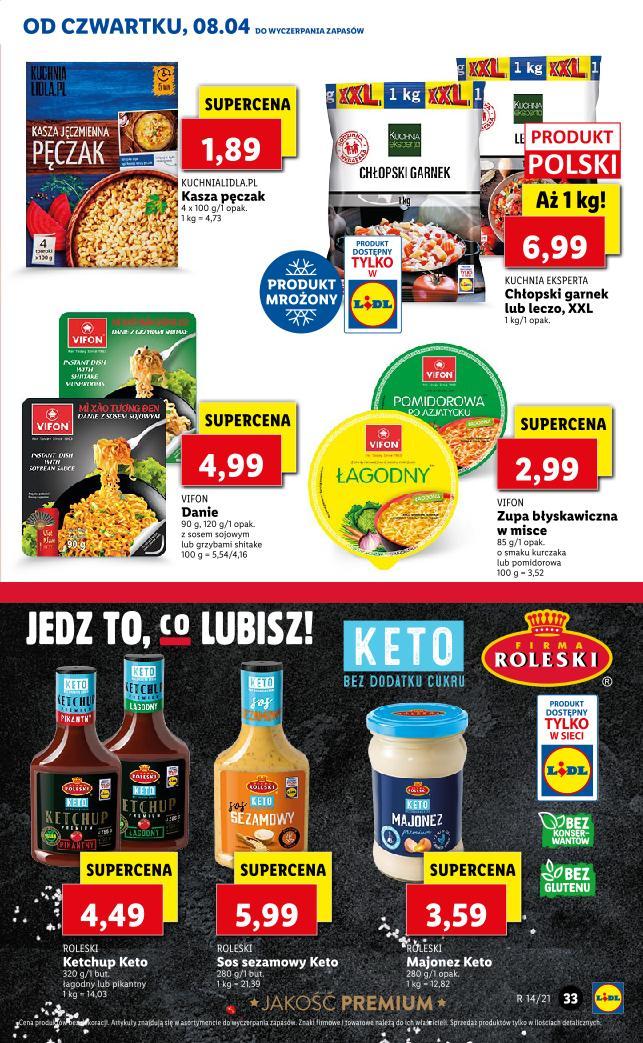 Gazetka promocyjna Lidl do 10/04/2021 str.33