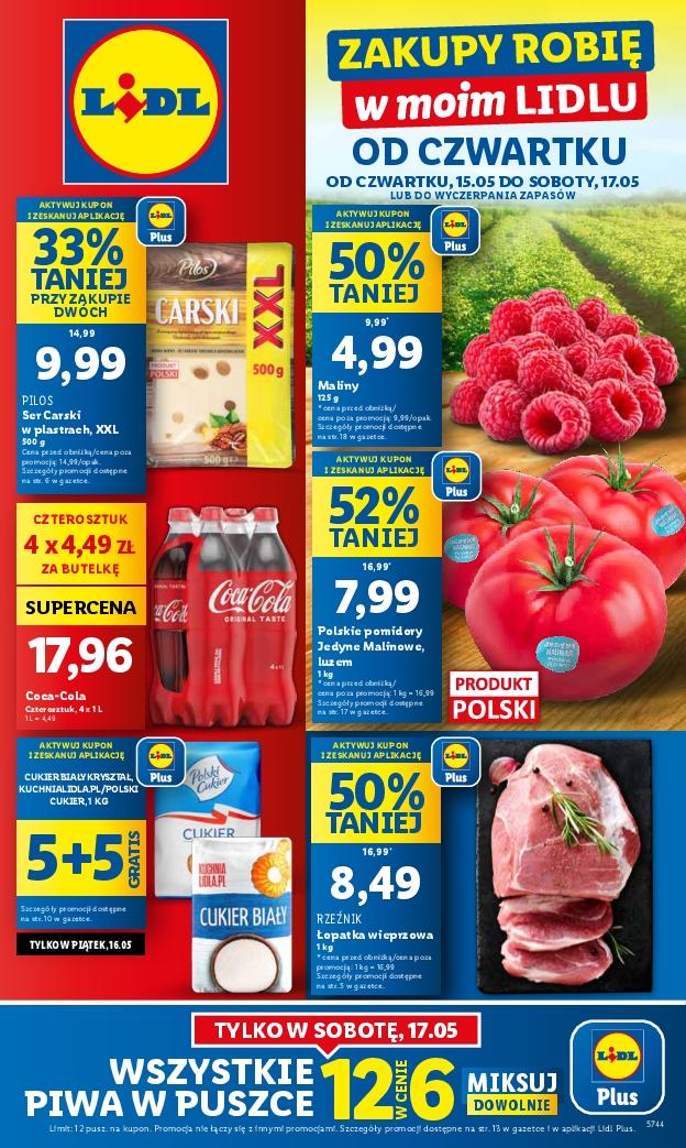 Gazetka promocyjna Lidl do 17/05/2025 str.1