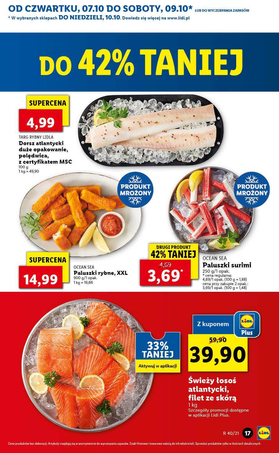 Gazetka promocyjna Lidl do 09/10/2021 str.17