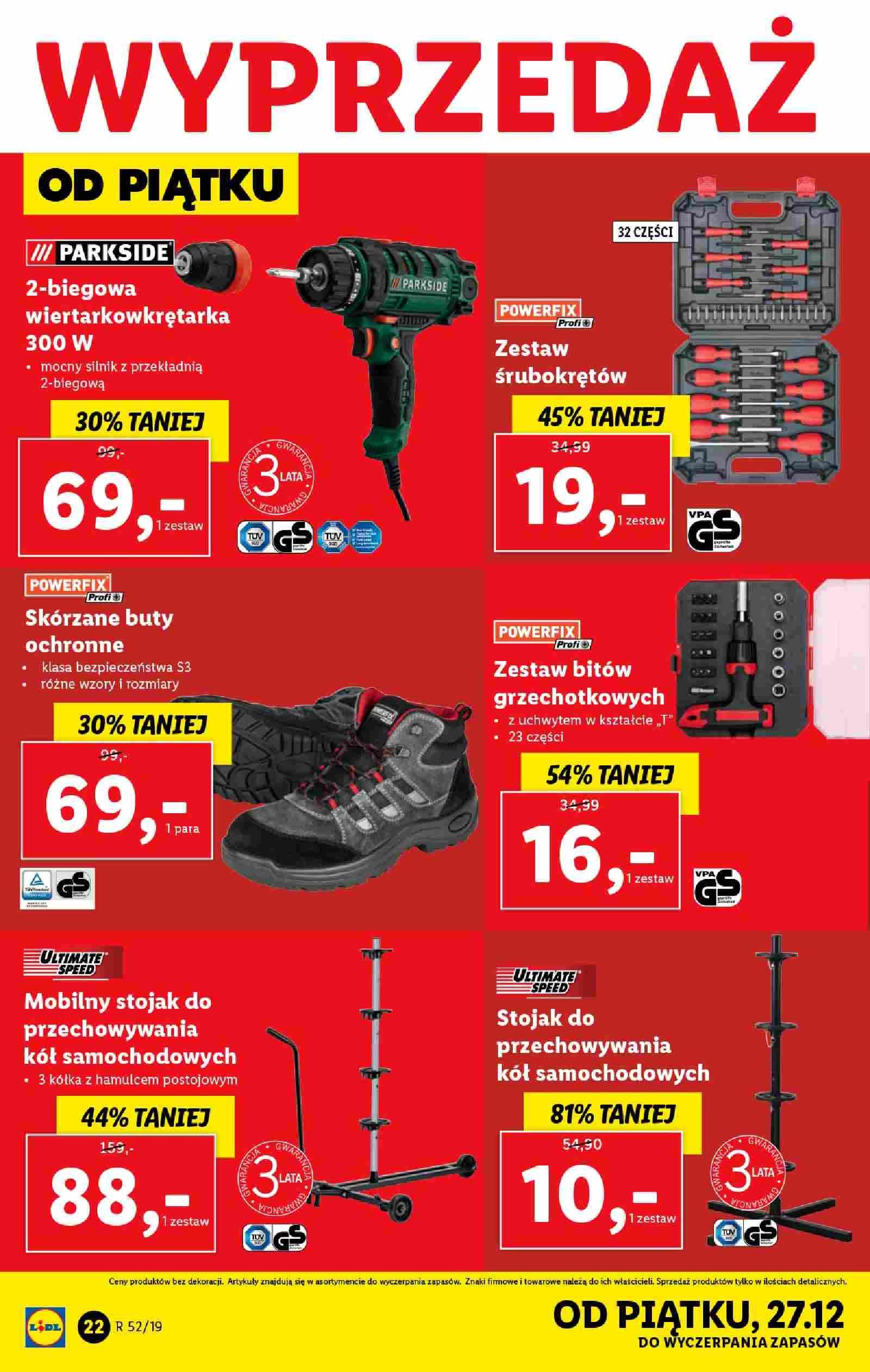 Gazetka promocyjna Lidl do 29/12/2019 str.22