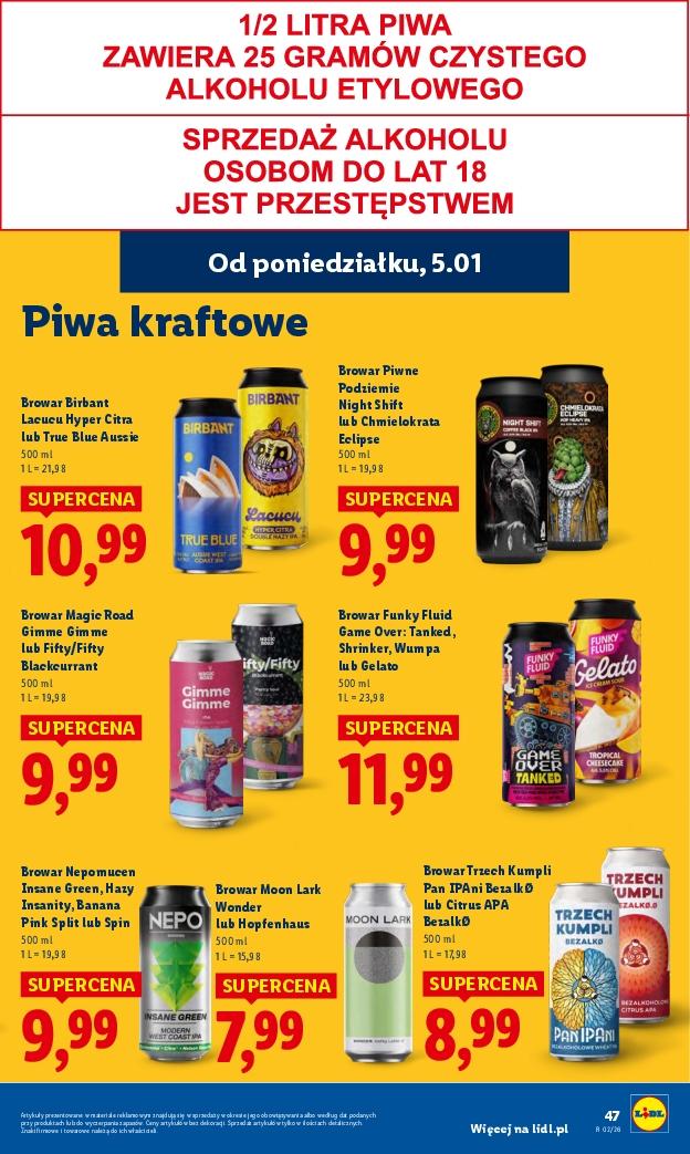 Gazetka promocyjna Lidl do 07/01/2026 str.49