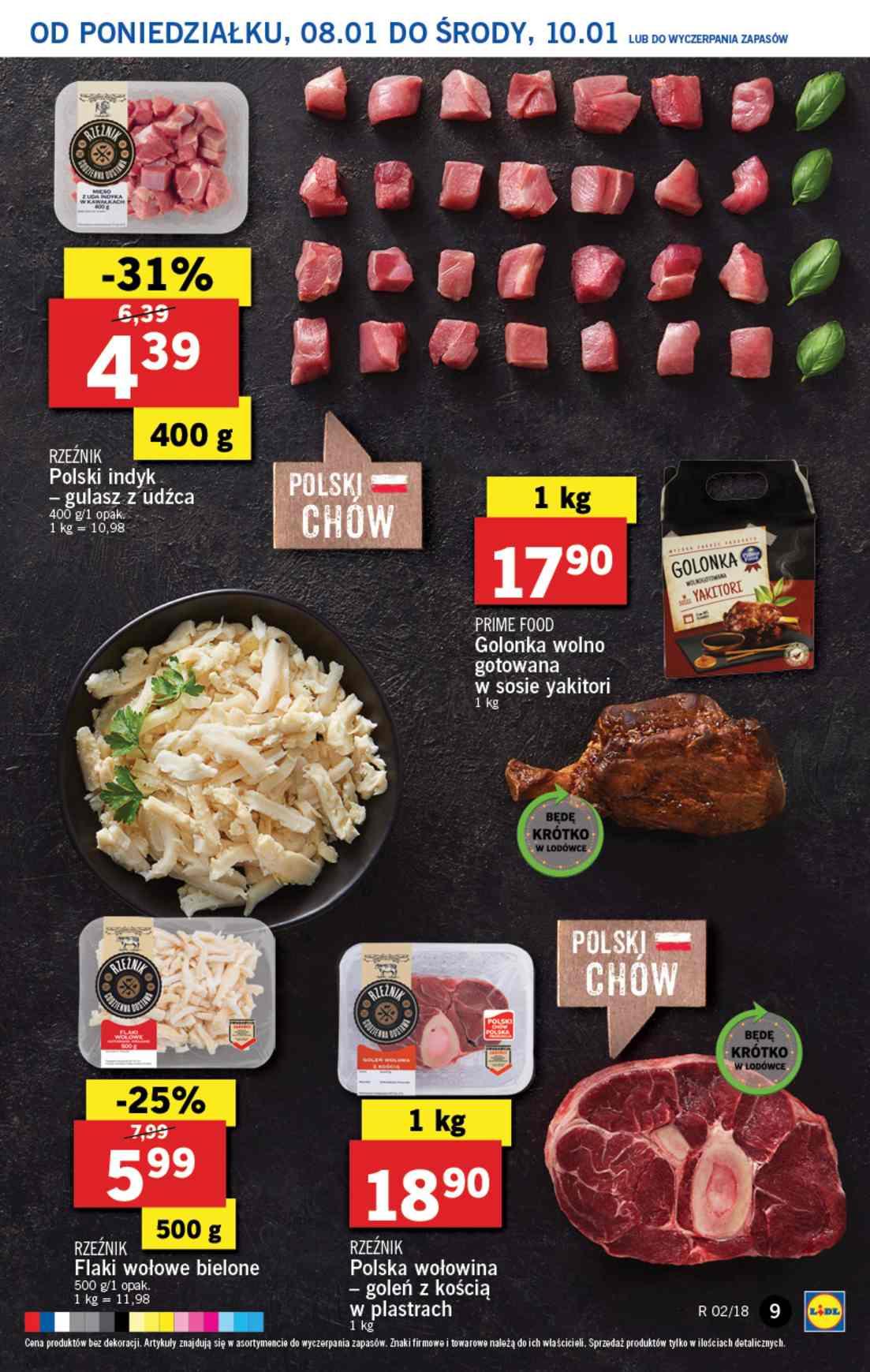 Gazetka promocyjna Lidl do 10/01/2018 str.9