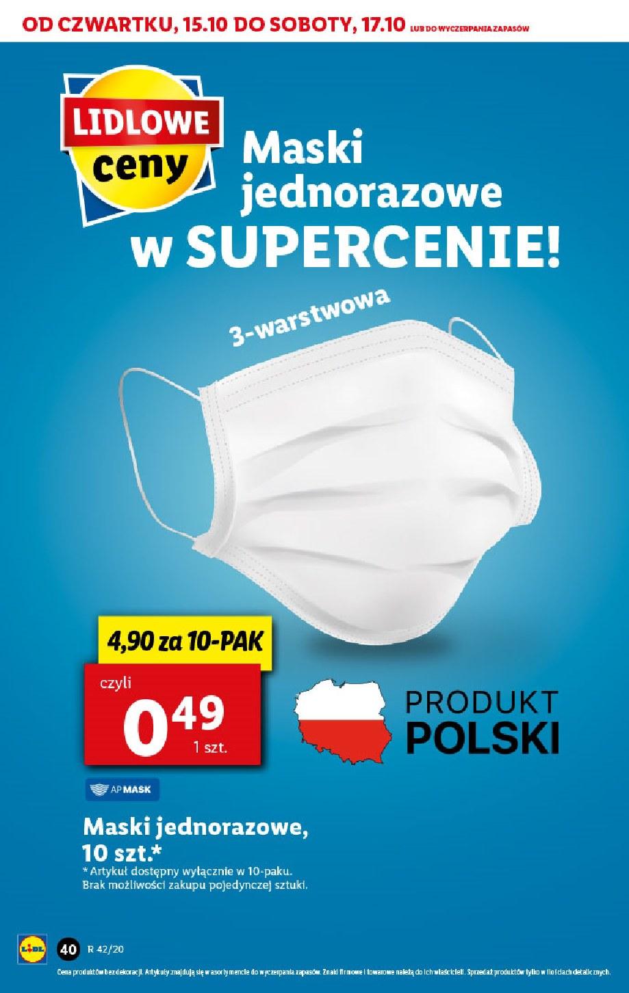 Gazetka promocyjna Lidl do 17/10/2020 str.40