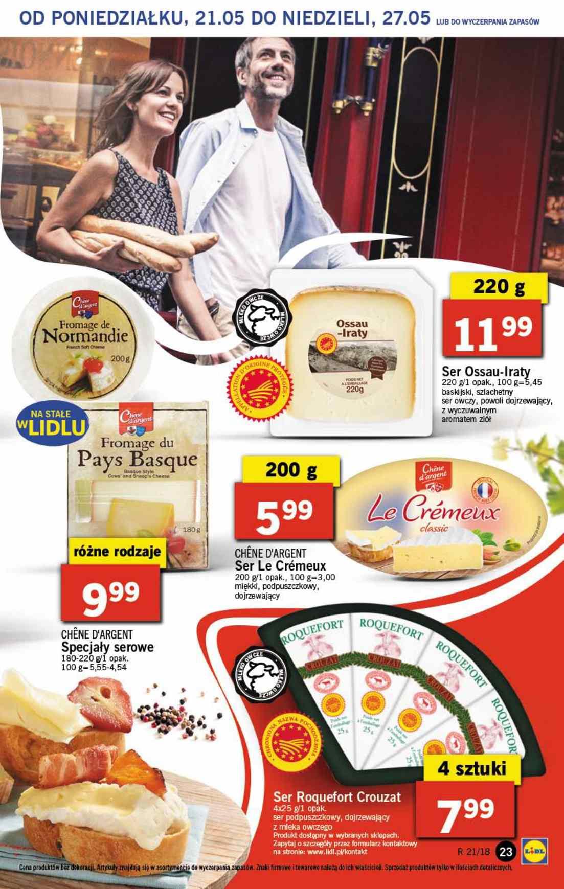 Gazetka promocyjna Lidl do 23/05/2018 str.23