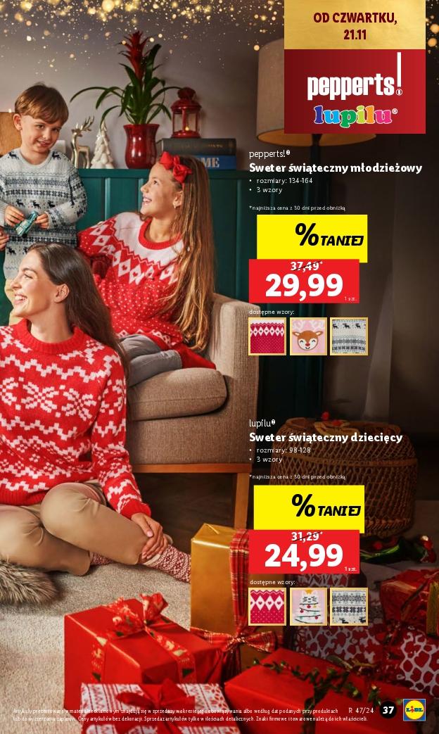 Gazetka promocyjna Lidl do 24/12/2024 str.37