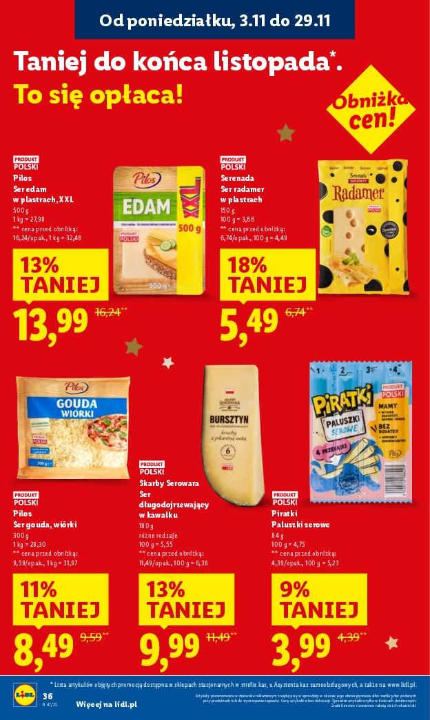 Gazetka promocyjna Lidl do 19/11/2025 str.36