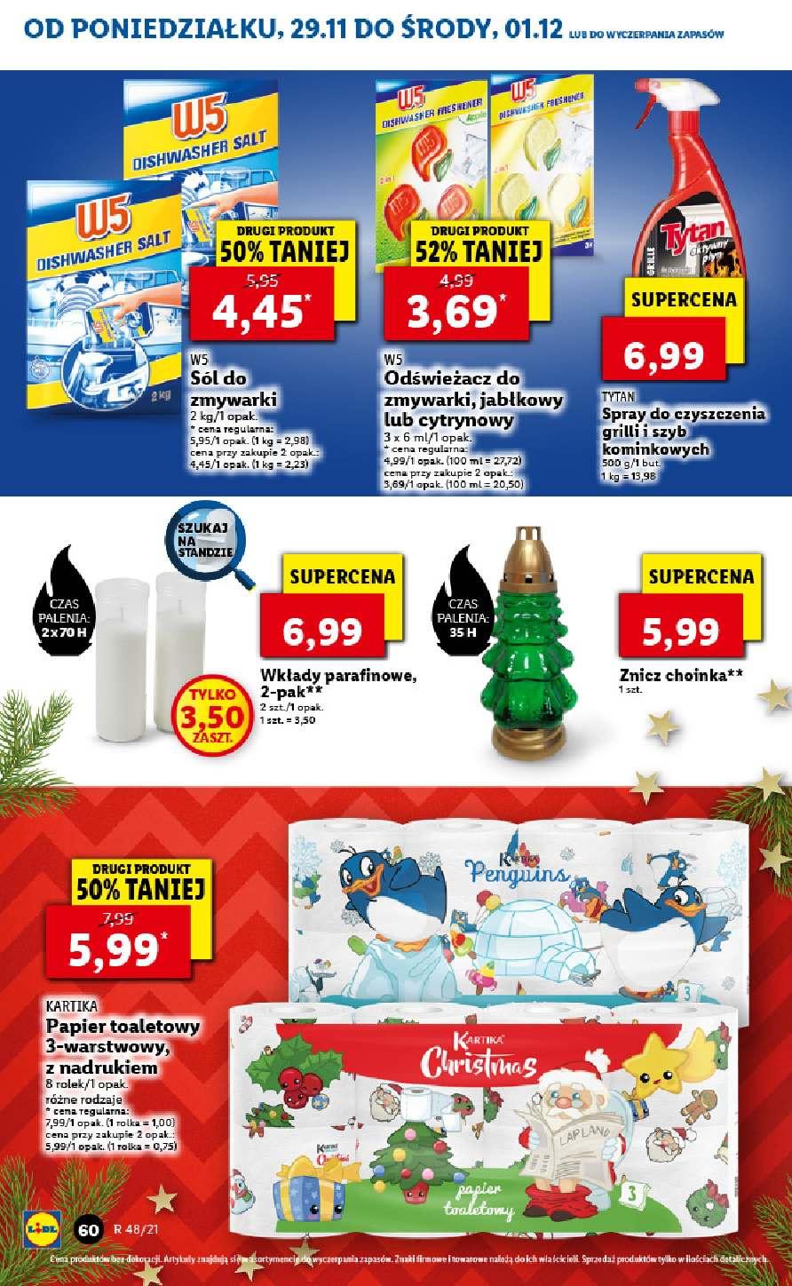 Gazetka promocyjna Lidl do 01/12/2021 str.60