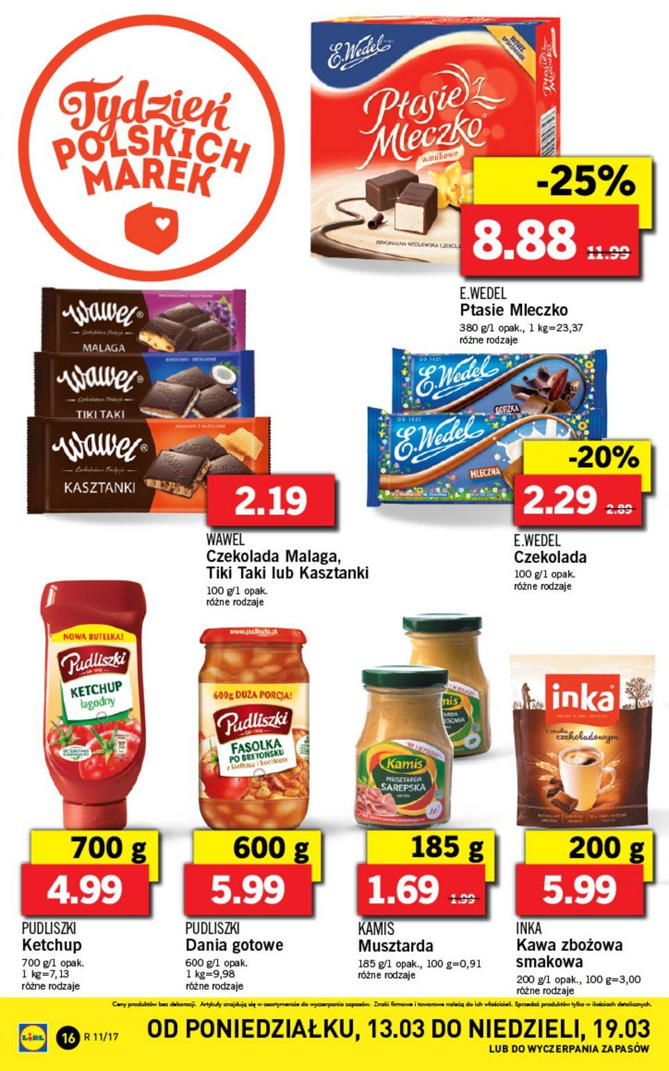 Gazetka promocyjna Lidl do 15/03/2017 str.16