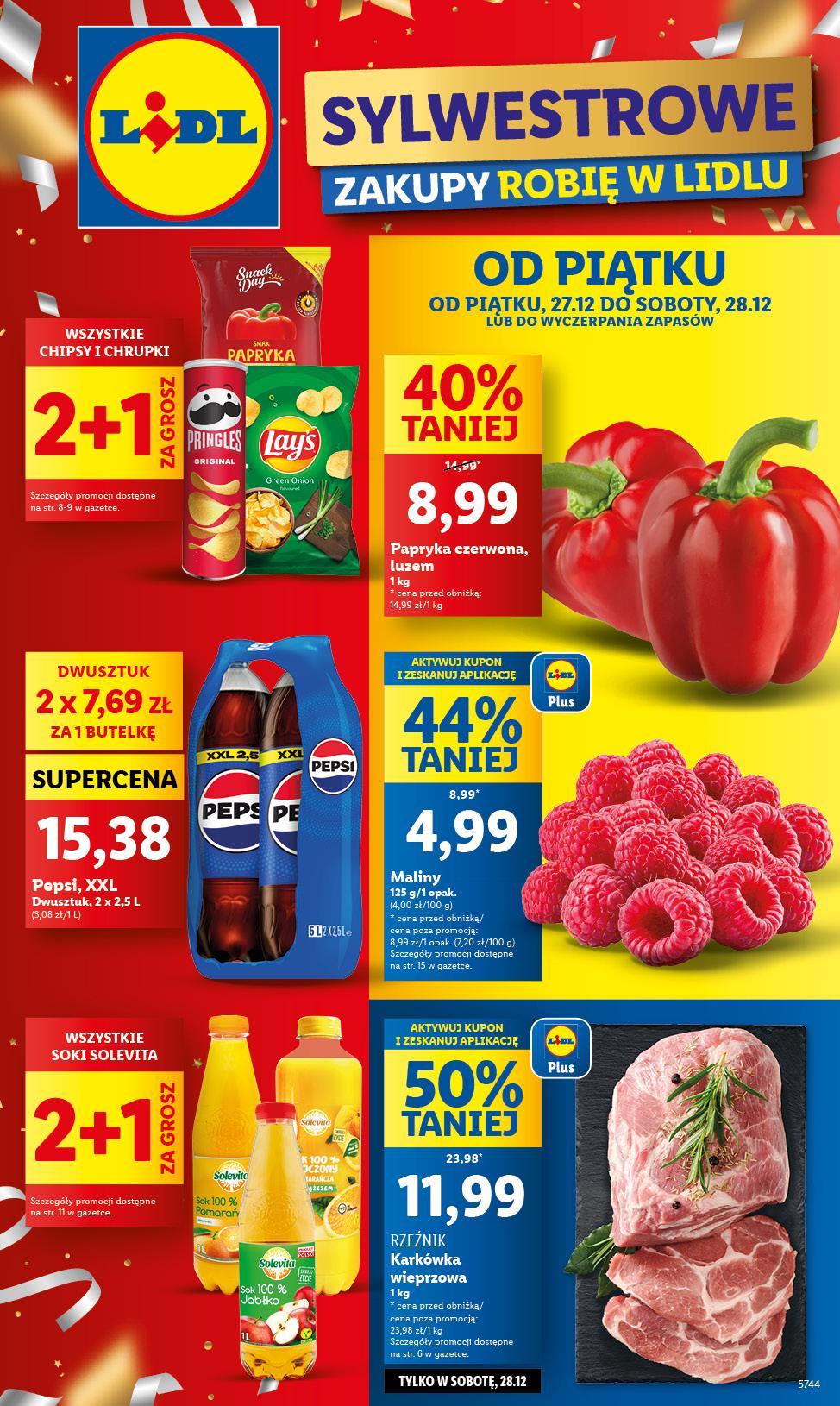 Gazetka promocyjna Lidl do 28/12/2024 str.1