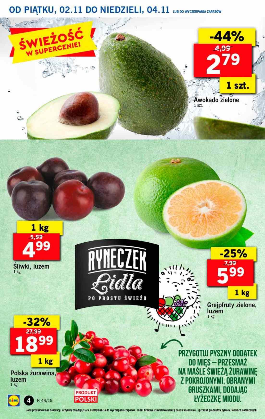 Gazetka promocyjna Lidl do 04/11/2018 str.4