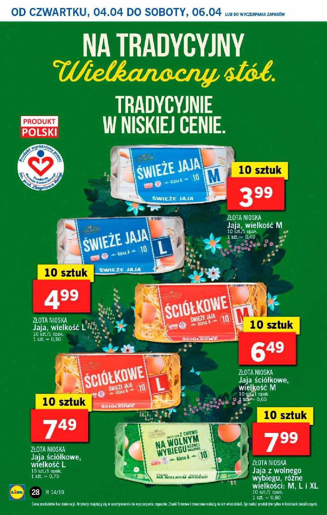 Gazetka promocyjna Lidl do 06/04/2019 str.28