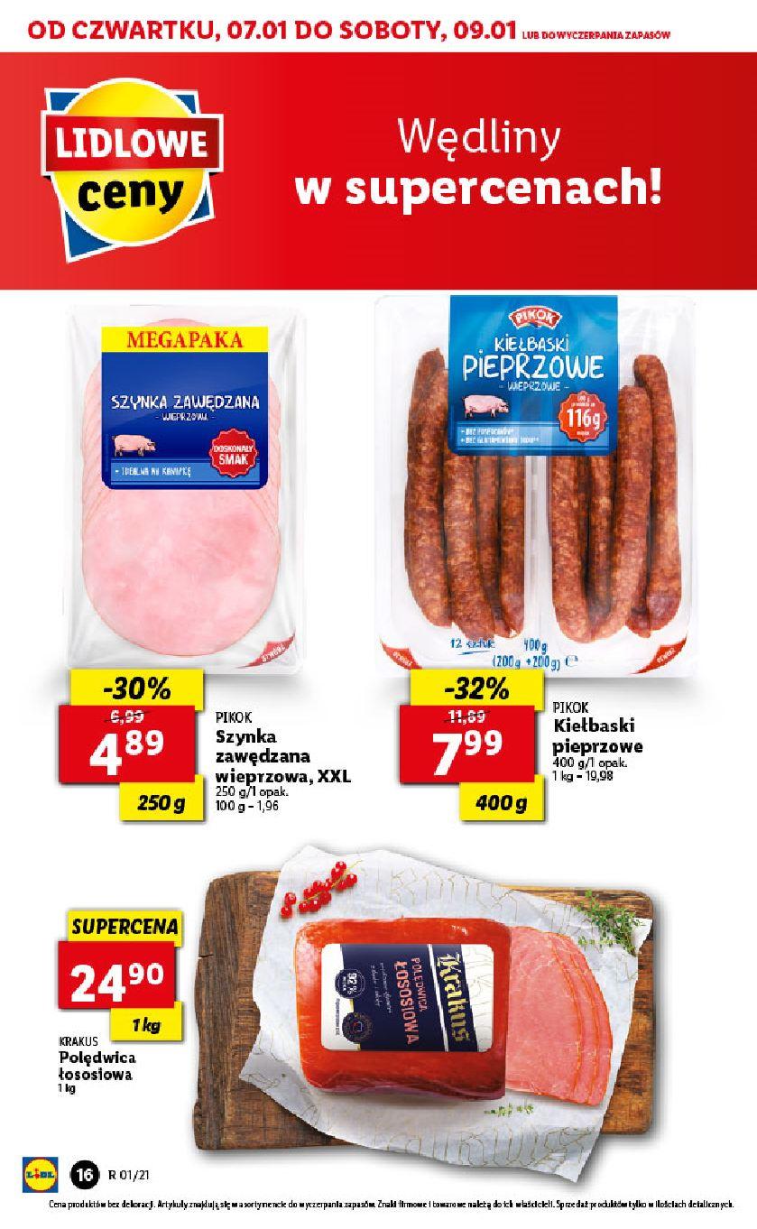 Gazetka promocyjna Lidl do 09/01/2021 str.16