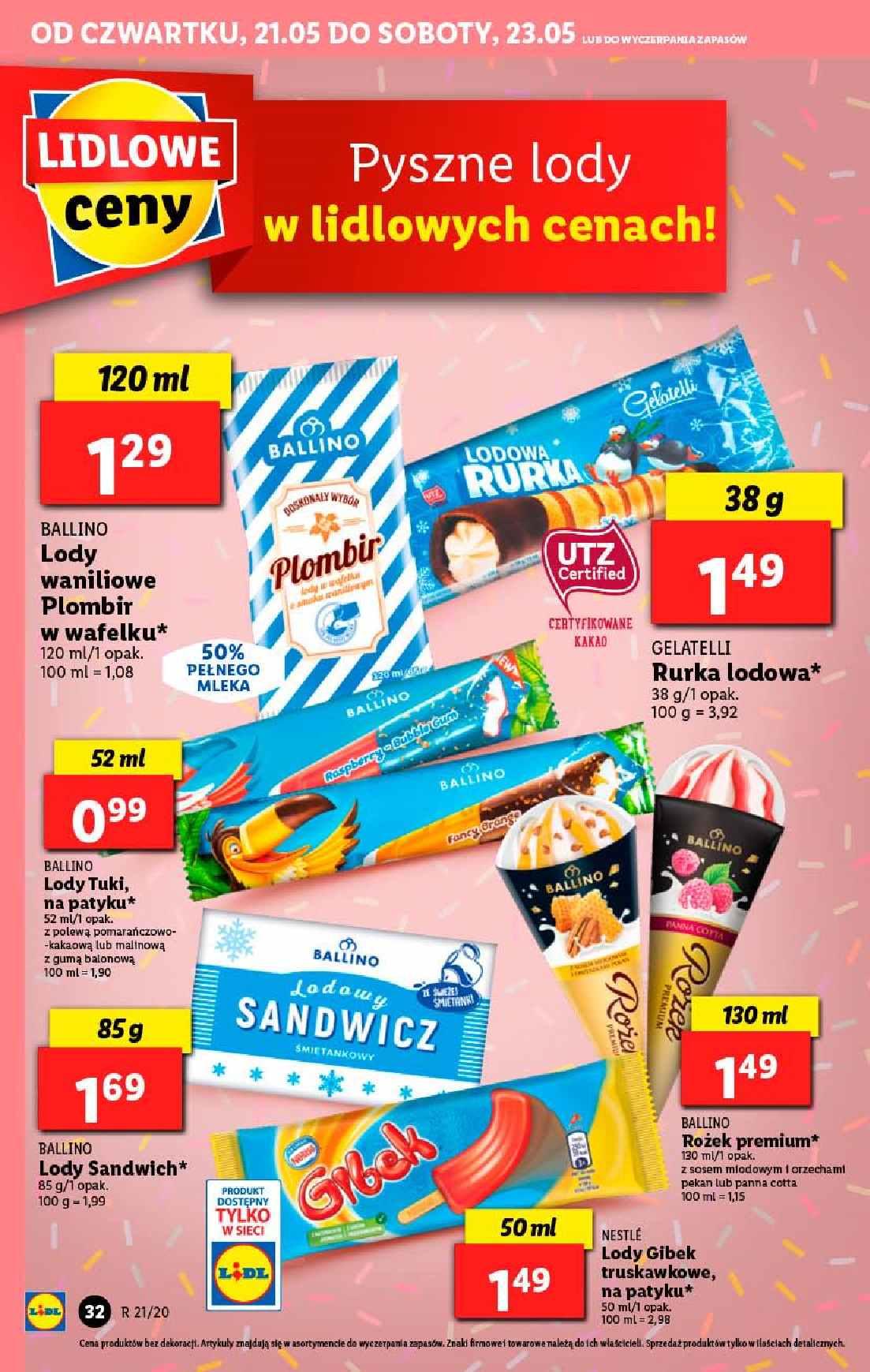 Gazetka promocyjna Lidl do 23/05/2020 str.32