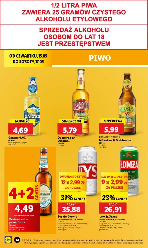 Gazetka promocyjna Lidl do 17/05/2025 str.40