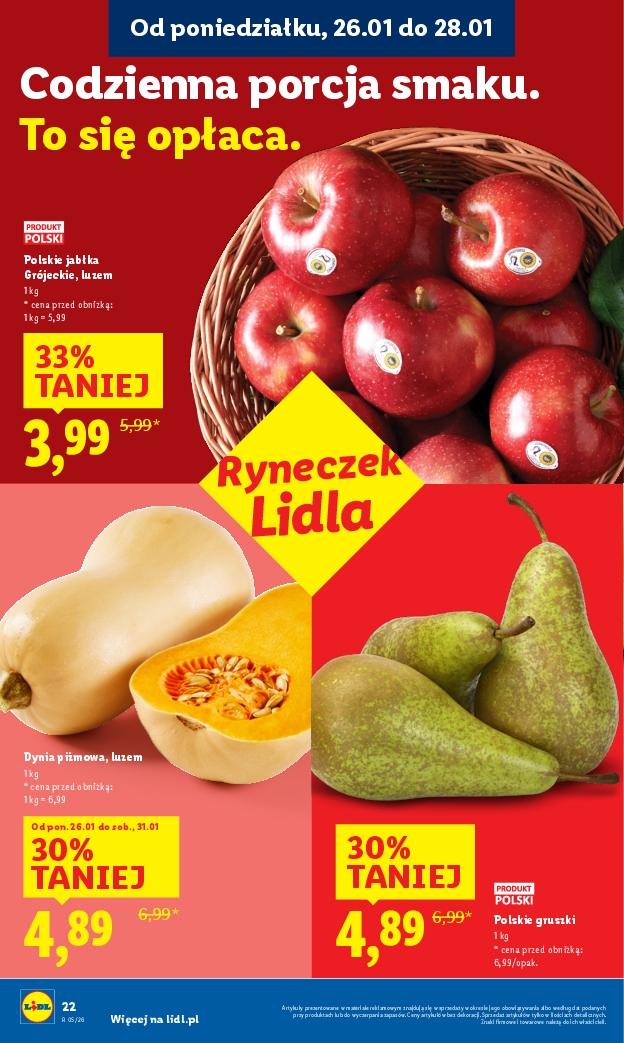 Gazetka promocyjna Lidl do 28/01/2026 str.22
