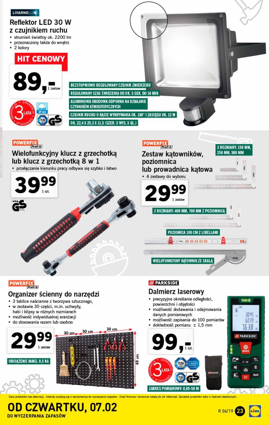 Gazetka promocyjna Lidl do 10/02/2019 str.23