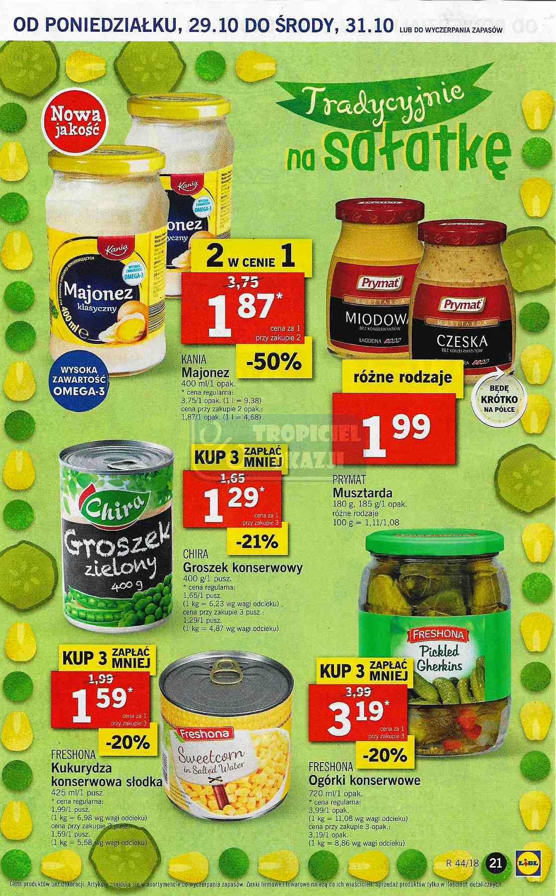 Gazetka promocyjna Lidl do 31/10/2018 str.21