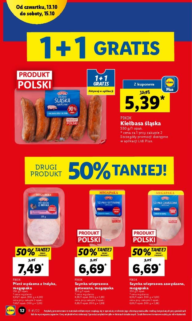 Gazetka promocyjna Lidl do 15/10/2022 str.12