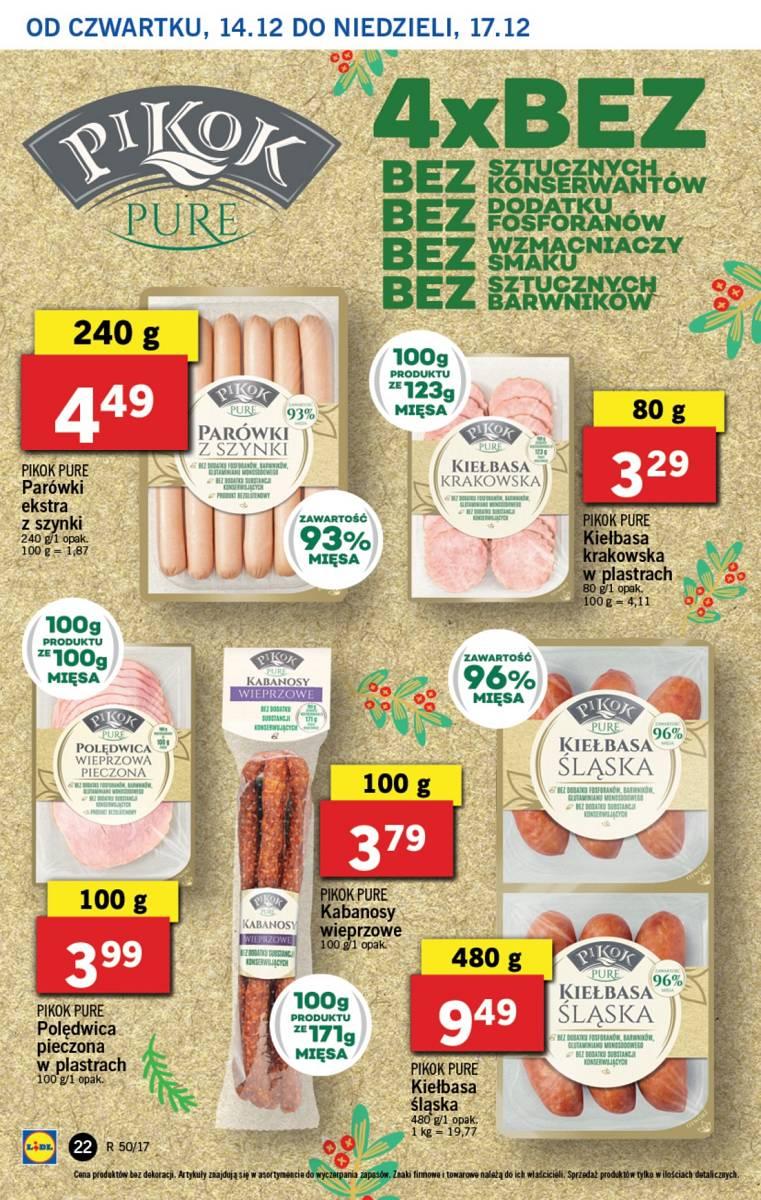 Gazetka promocyjna Lidl do 17/12/2017 str.22