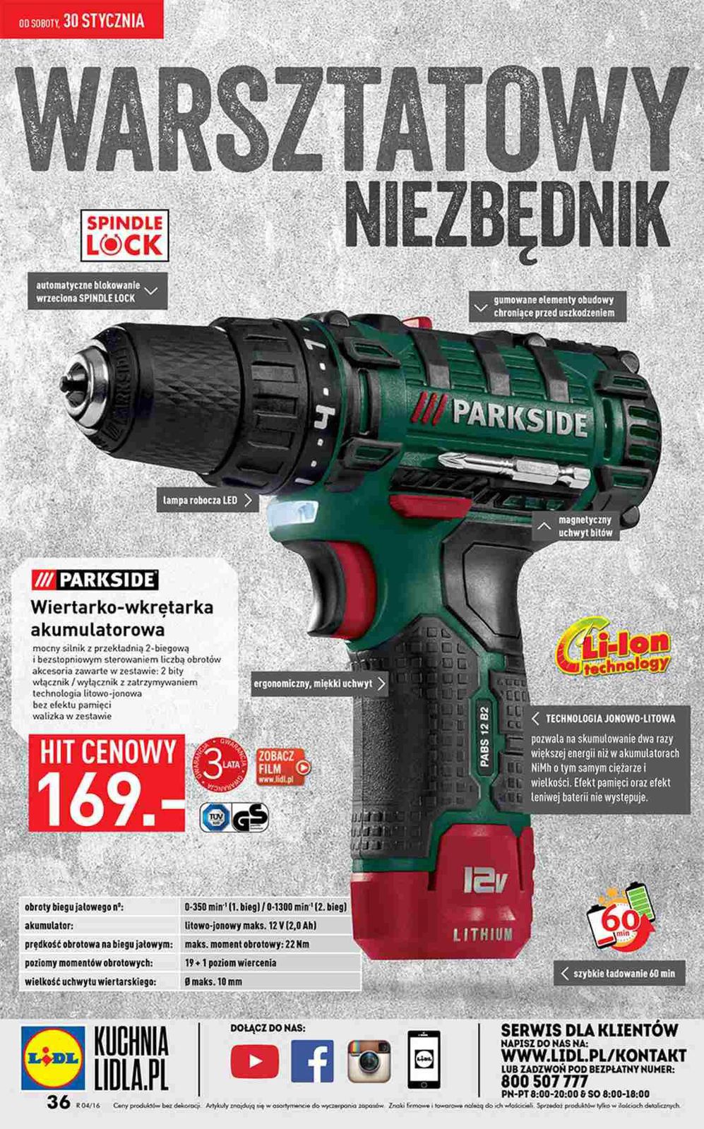 Gazetka promocyjna Lidl do 31/01/2016 str.36