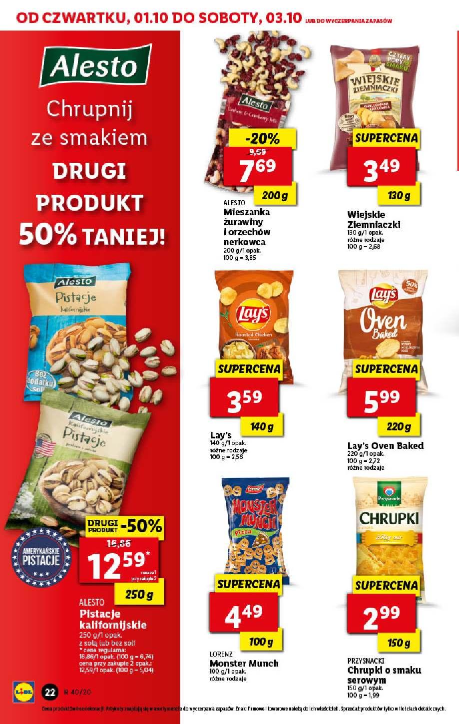 Gazetka promocyjna Lidl do 03/10/2020 str.22