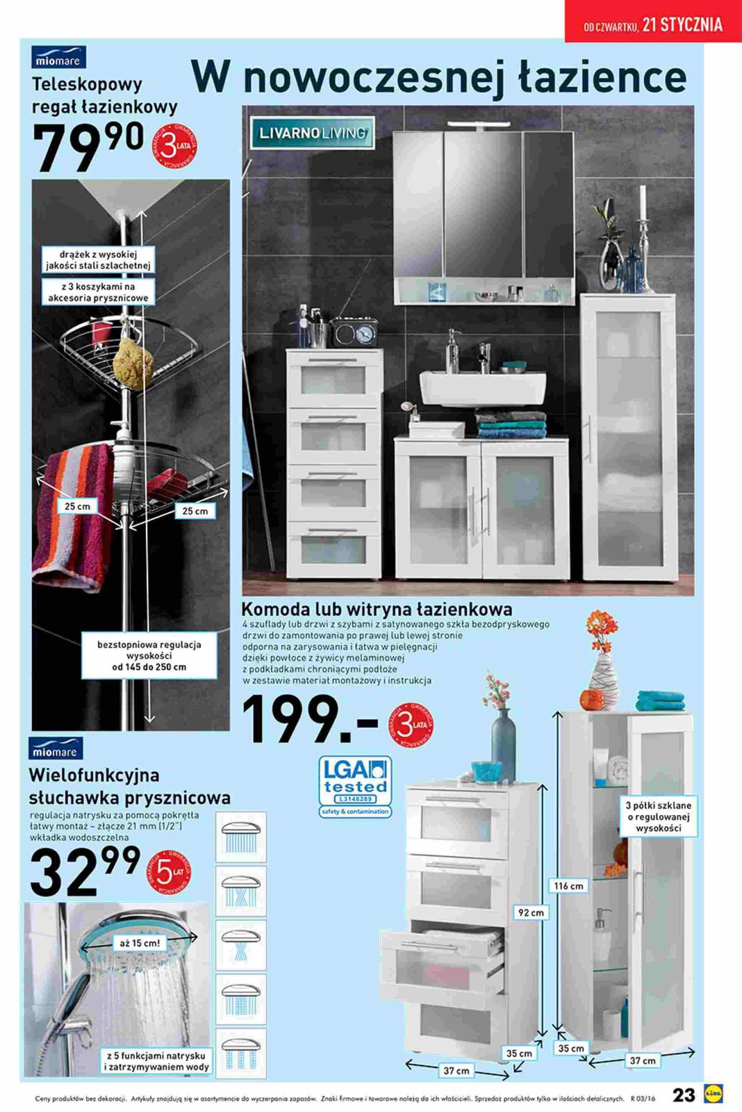 Gazetka promocyjna Lidl do 24/01/2016 str.23