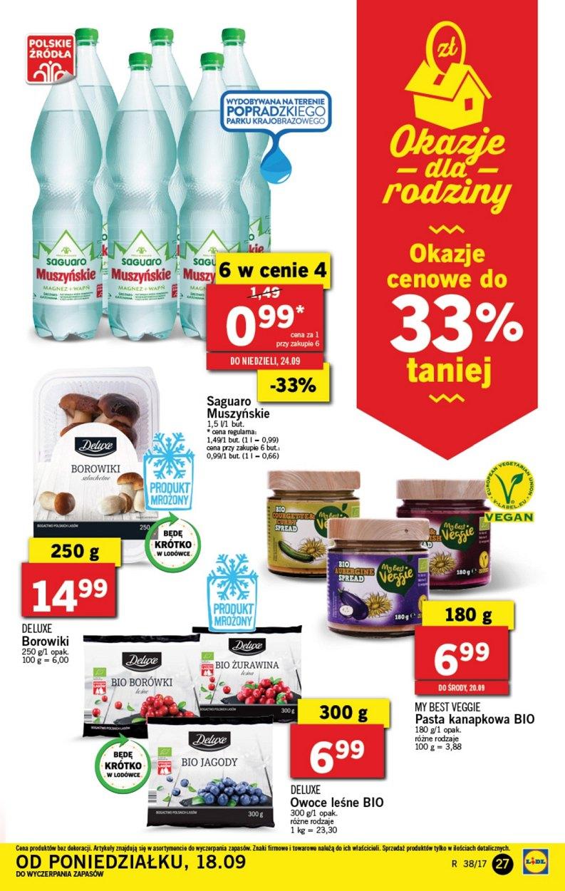 Gazetka promocyjna Lidl do 24/09/2017 str.27