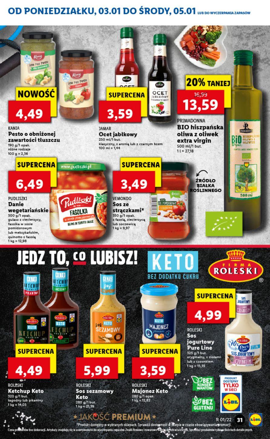 Gazetka promocyjna Lidl do 05/01/2022 str.31