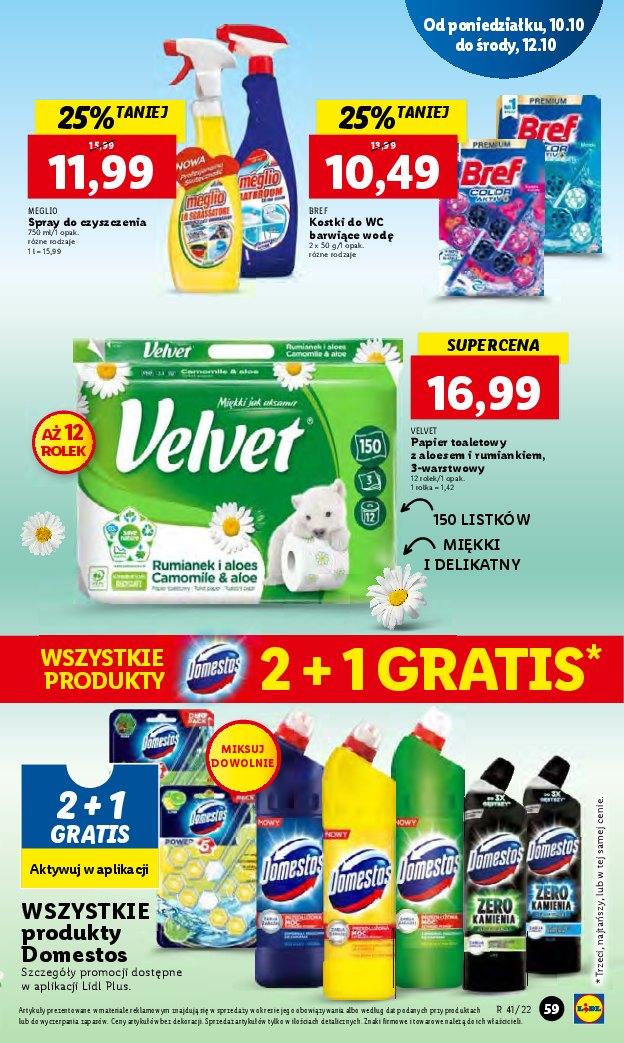 Gazetka promocyjna Lidl do 12/10/2022 str.59