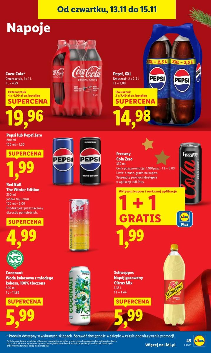 Gazetka promocyjna Lidl do 15/11/2025 str.45