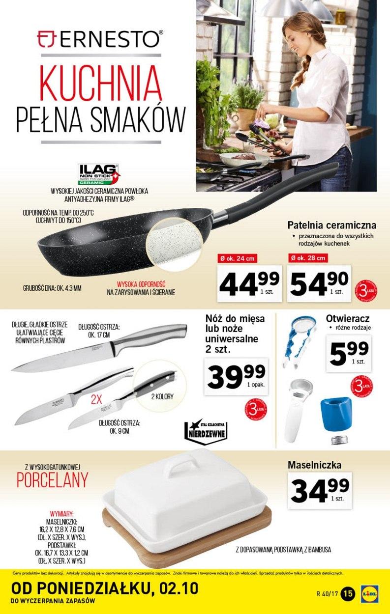 Gazetka promocyjna Lidl do 08/10/2017 str.15