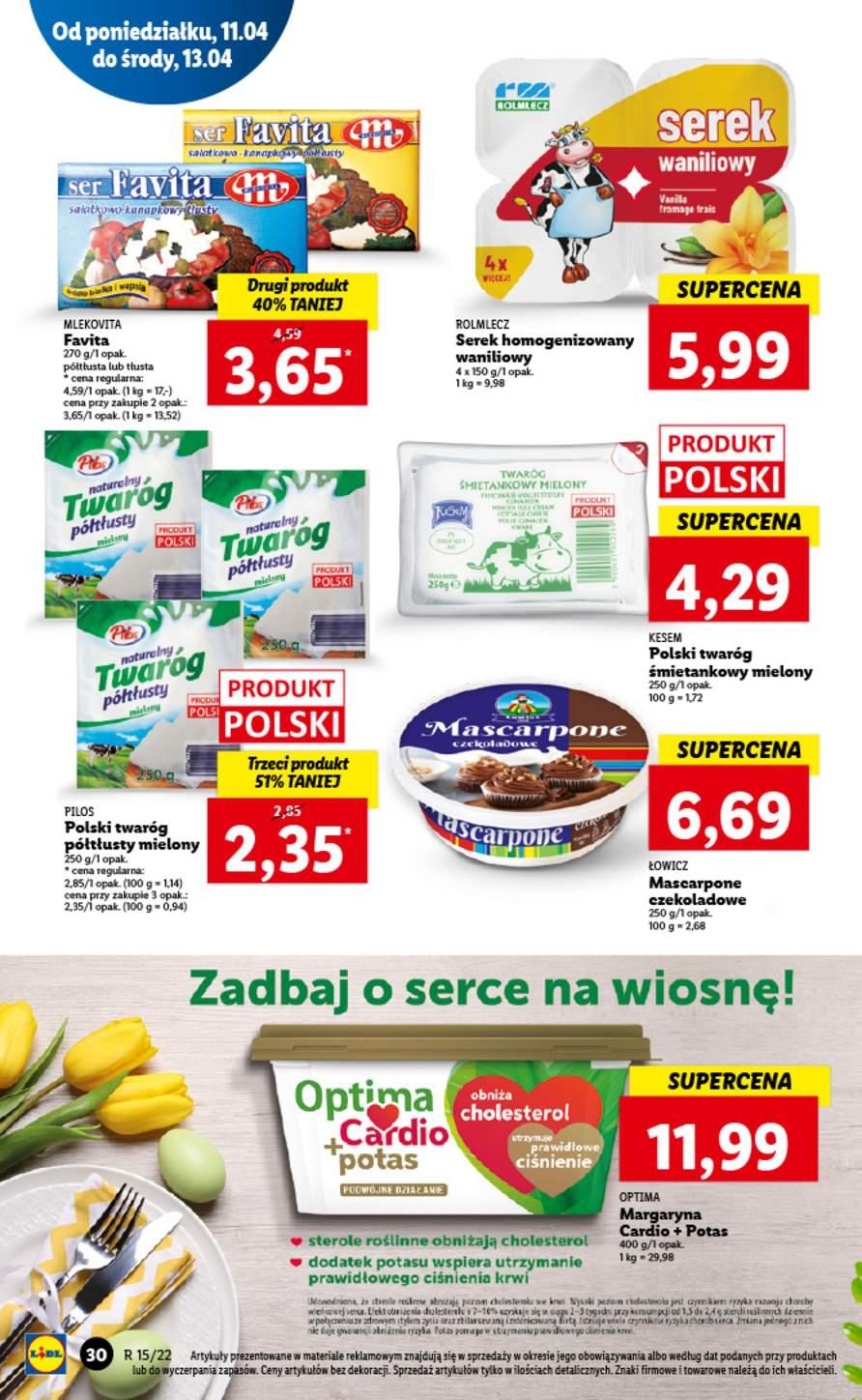 Gazetka promocyjna Lidl do 13/04/2022 str.30