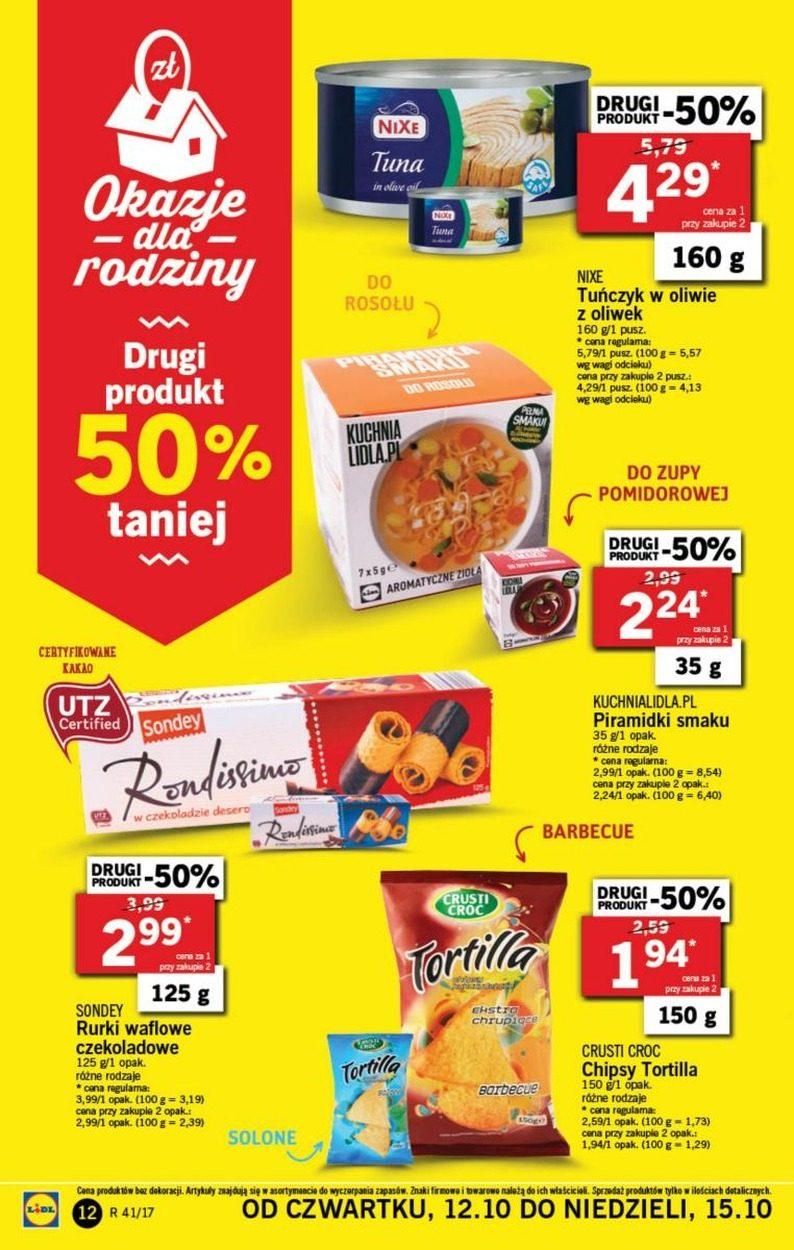 Gazetka promocyjna Lidl do 15/10/2017 str.12