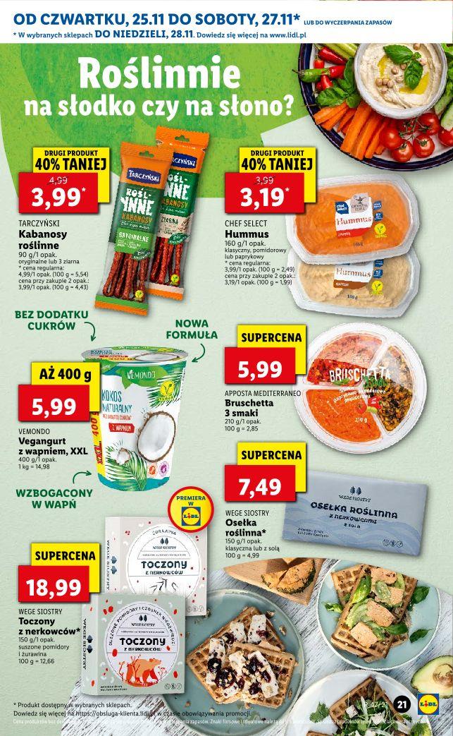 Gazetka promocyjna Lidl do 27/11/2021 str.21