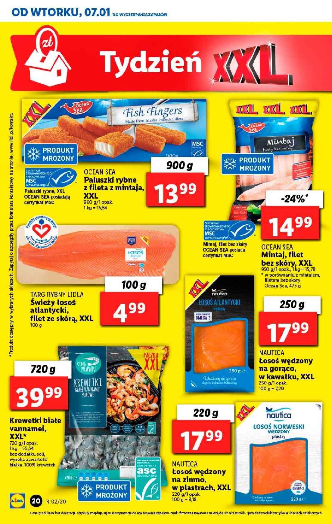 Gazetka promocyjna Lidl do 08/01/2020 str.20