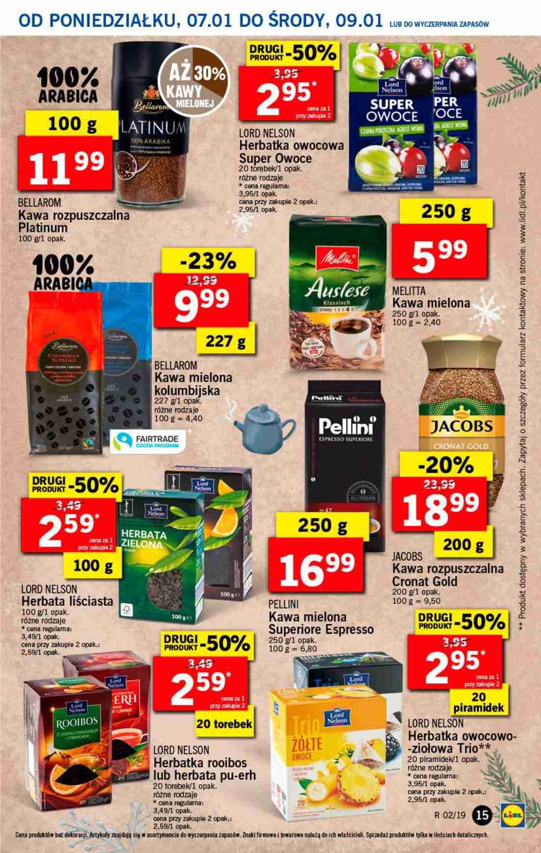 Gazetka promocyjna Lidl do 09/01/2019 str.15