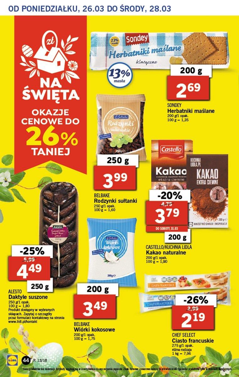 Gazetka promocyjna Lidl do 28/03/2018 str.44