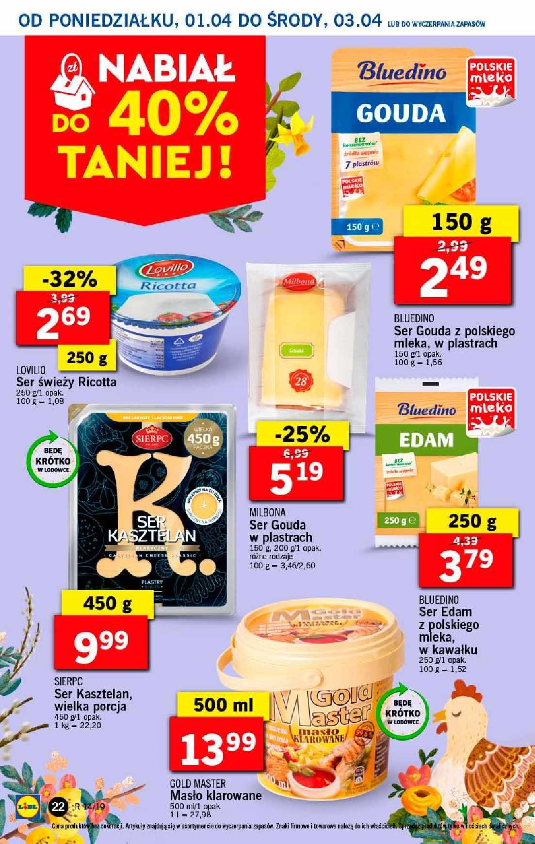 Gazetka promocyjna Lidl do 03/04/2019 str.22