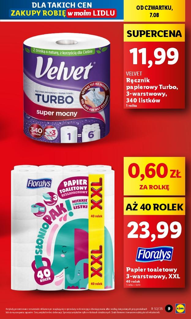 Gazetka promocyjna Lidl do 09/08/2025 str.9