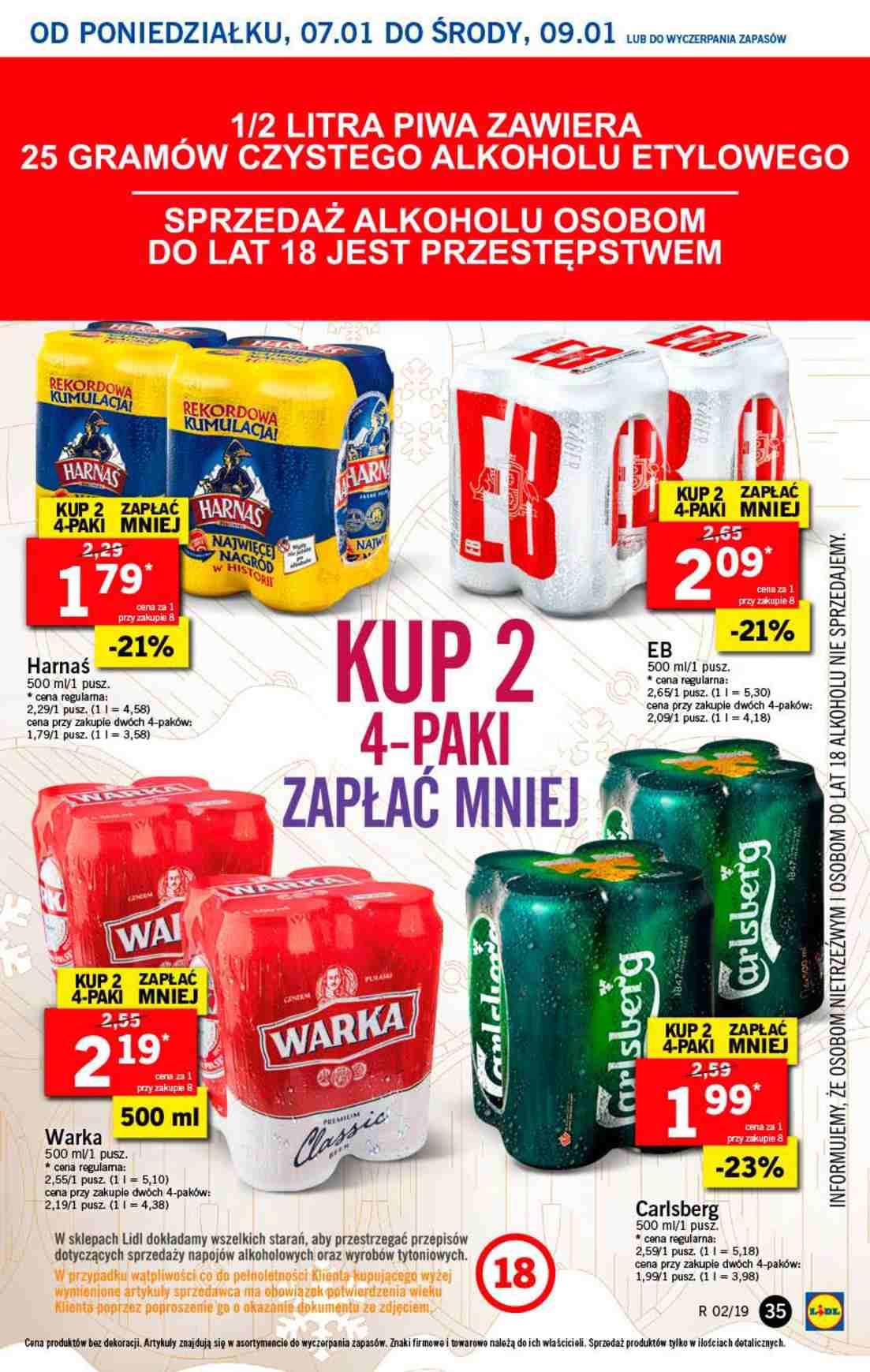 Gazetka promocyjna Lidl do 09/01/2019 str.35