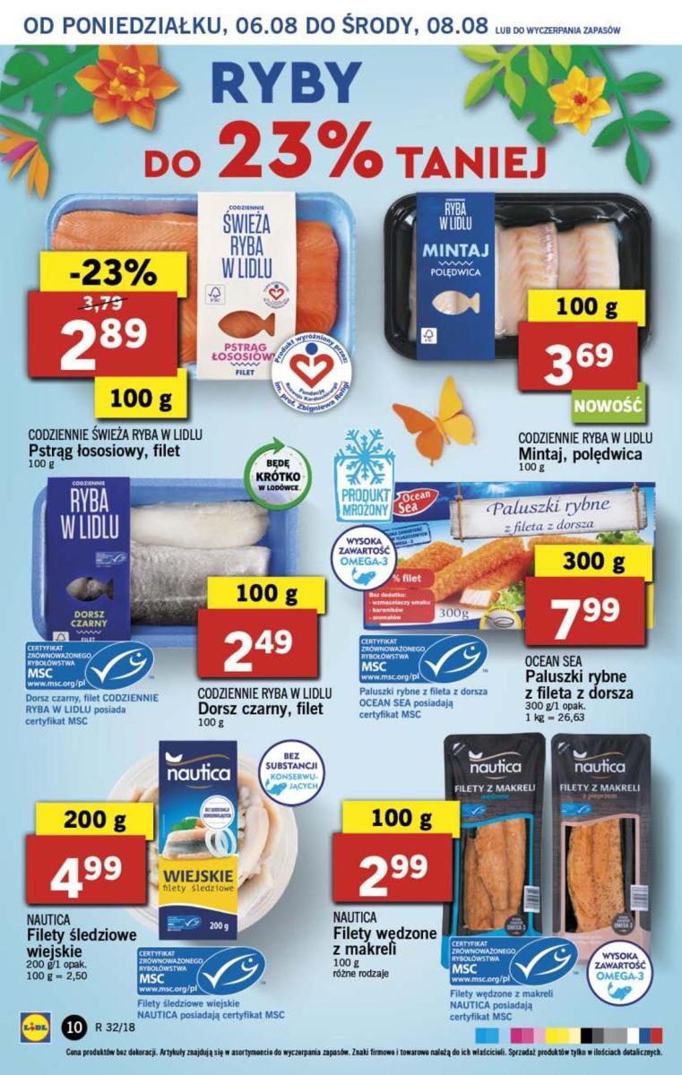 Gazetka promocyjna Lidl do 08/08/2018 str.10