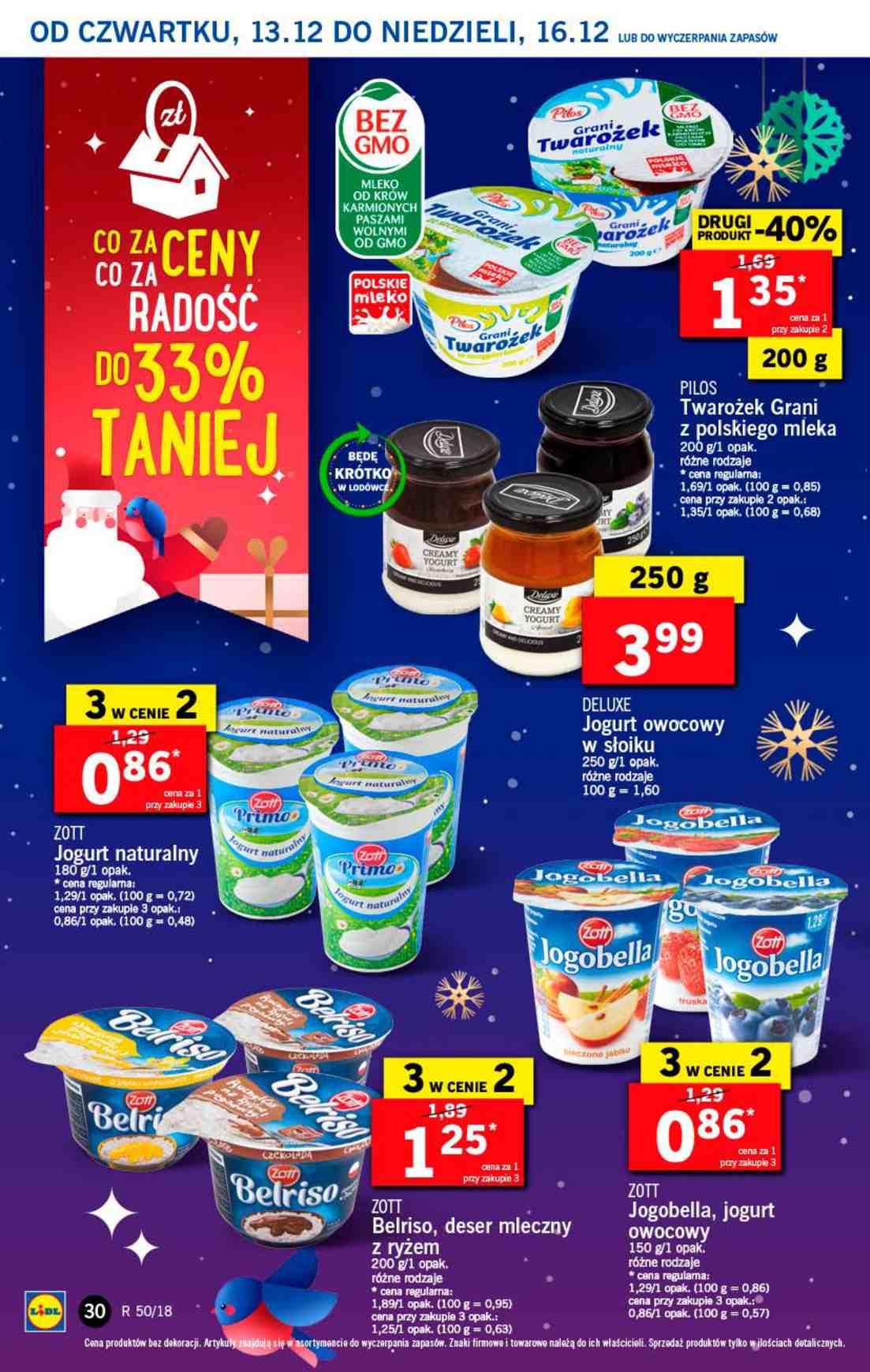 Gazetka promocyjna Lidl do 16/12/2018 str.30