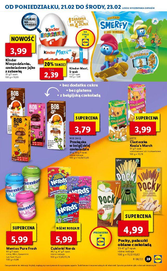 Gazetka promocyjna Lidl do 23/02/2022 str.40