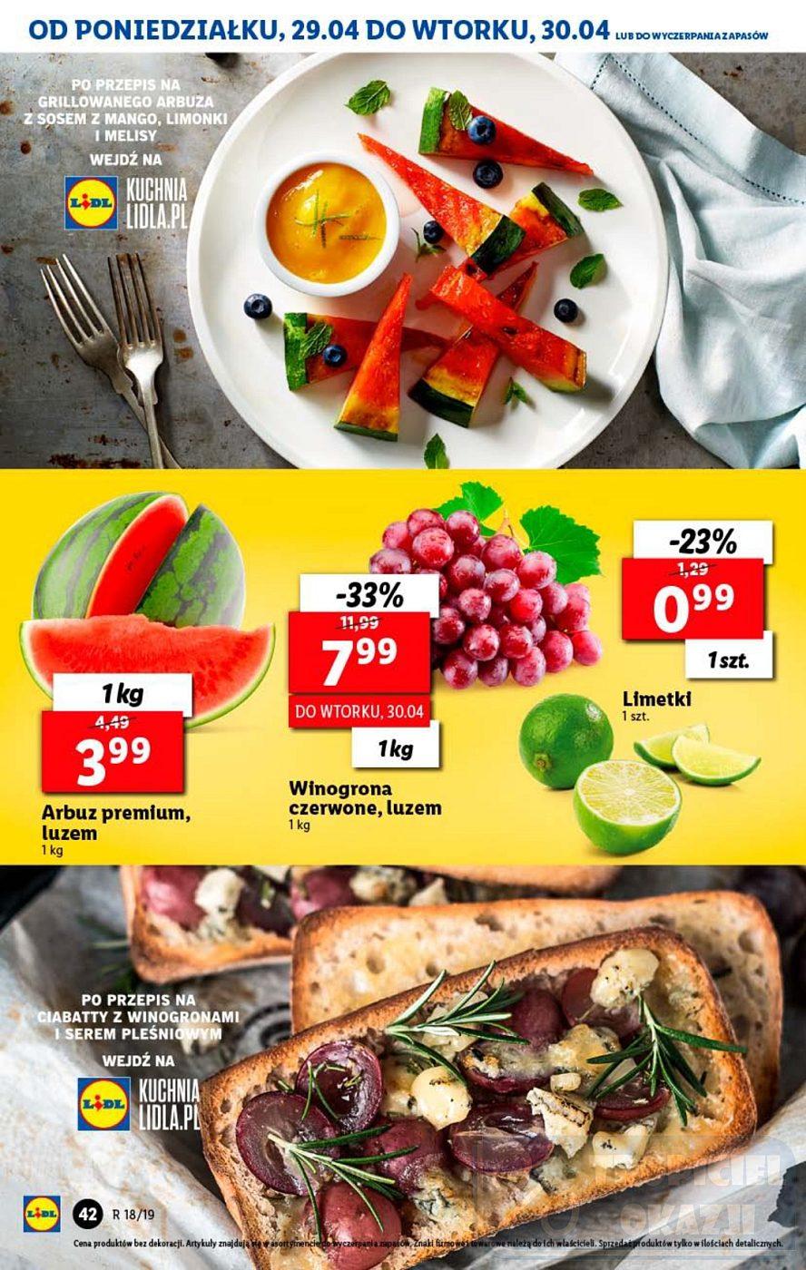 Gazetka promocyjna Lidl do 04/05/2019 str.42