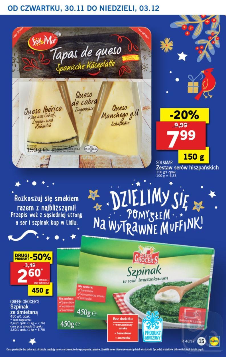 Gazetka promocyjna Lidl do 03/12/2017 str.15