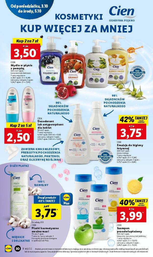 Gazetka promocyjna Lidl do 05/10/2022 str.50