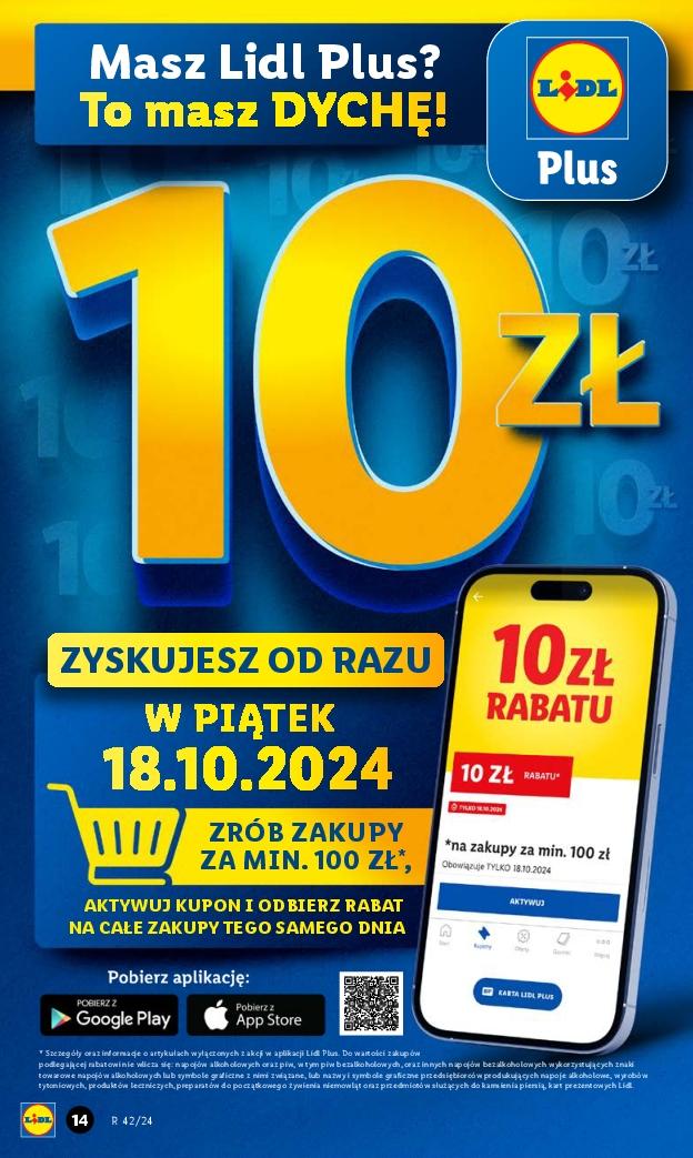 Gazetka promocyjna Lidl do 19/10/2024 str.14