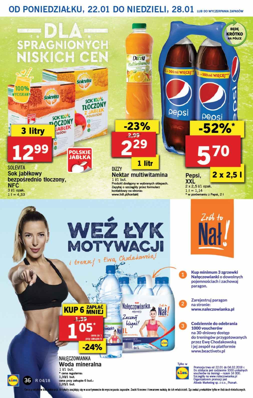 Gazetka promocyjna Lidl do 24/01/2018 str.36