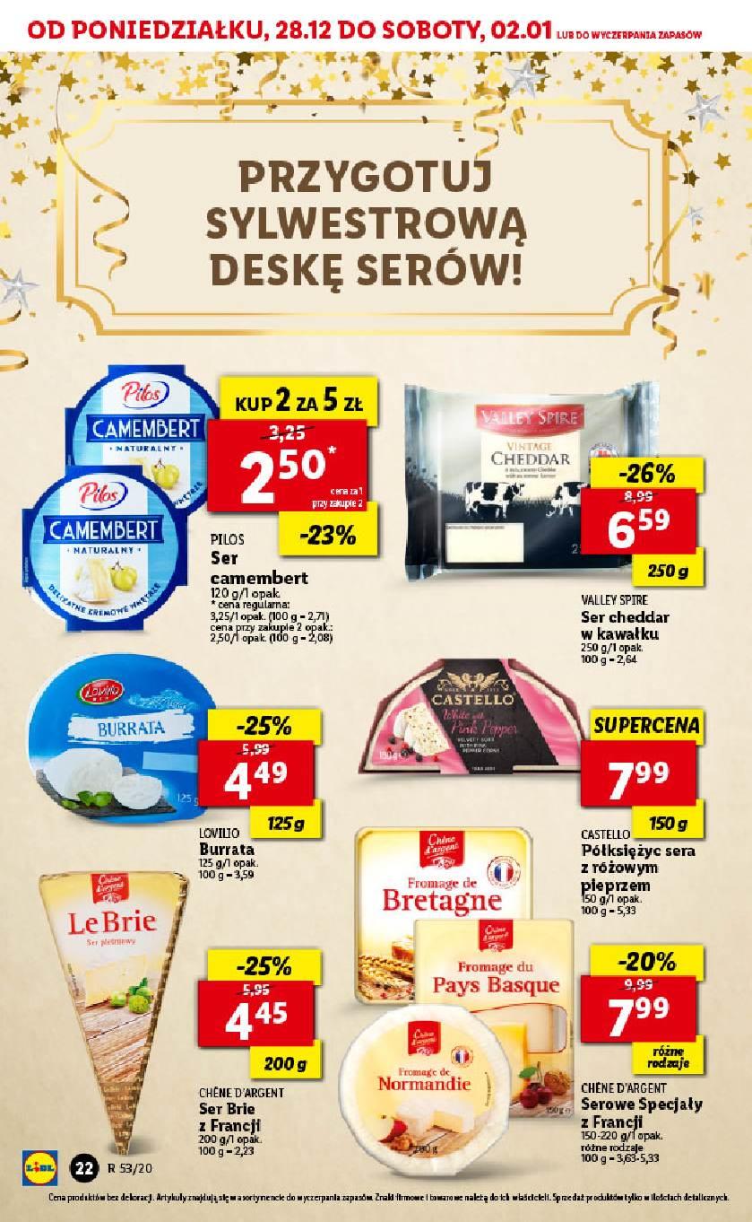 Gazetka promocyjna Lidl do 02/01/2021 str.22